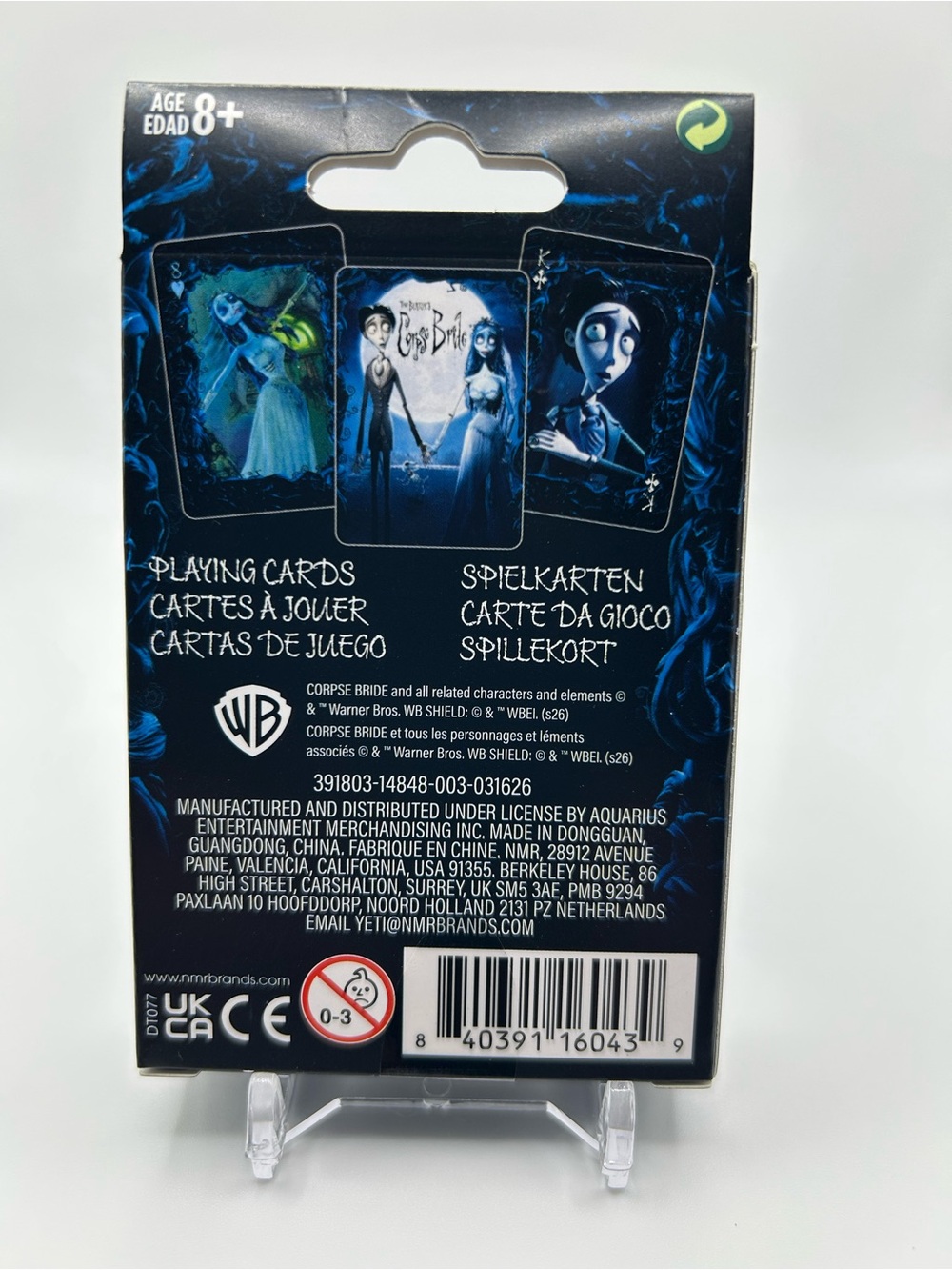 Tim Burton’s Corpse Bride Playing Cards NIB - Picture 2 of 2
